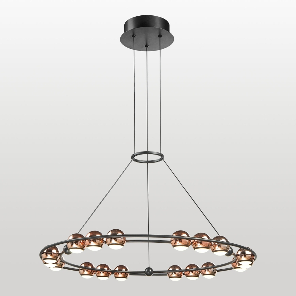 Подвесная светодиодная люстра Lussole TAYLOR LSP-7378