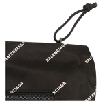 Balenciaga Print Clutch Unisex Black