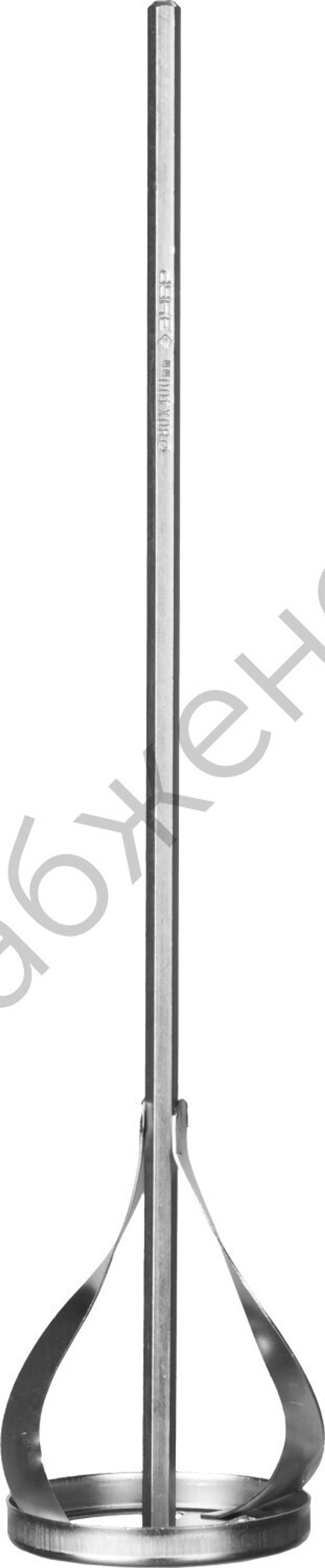 ЗУБР 80х400 мм, шестигранный хвостовик, Миксер для красок, ПРОФЕССИОНАЛ (0602-08-40)