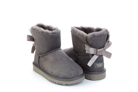 UGG Bailey Bow Mini Grey