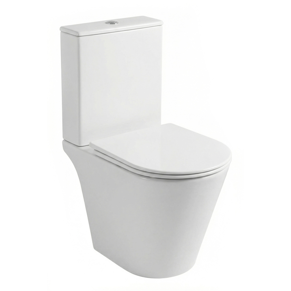 Унитаз-компакт безободковый WAVE НОРД/NORD Торнадо 3.0,гор,ниж,2-кн.арм,сид.дюро,м/л,быстр