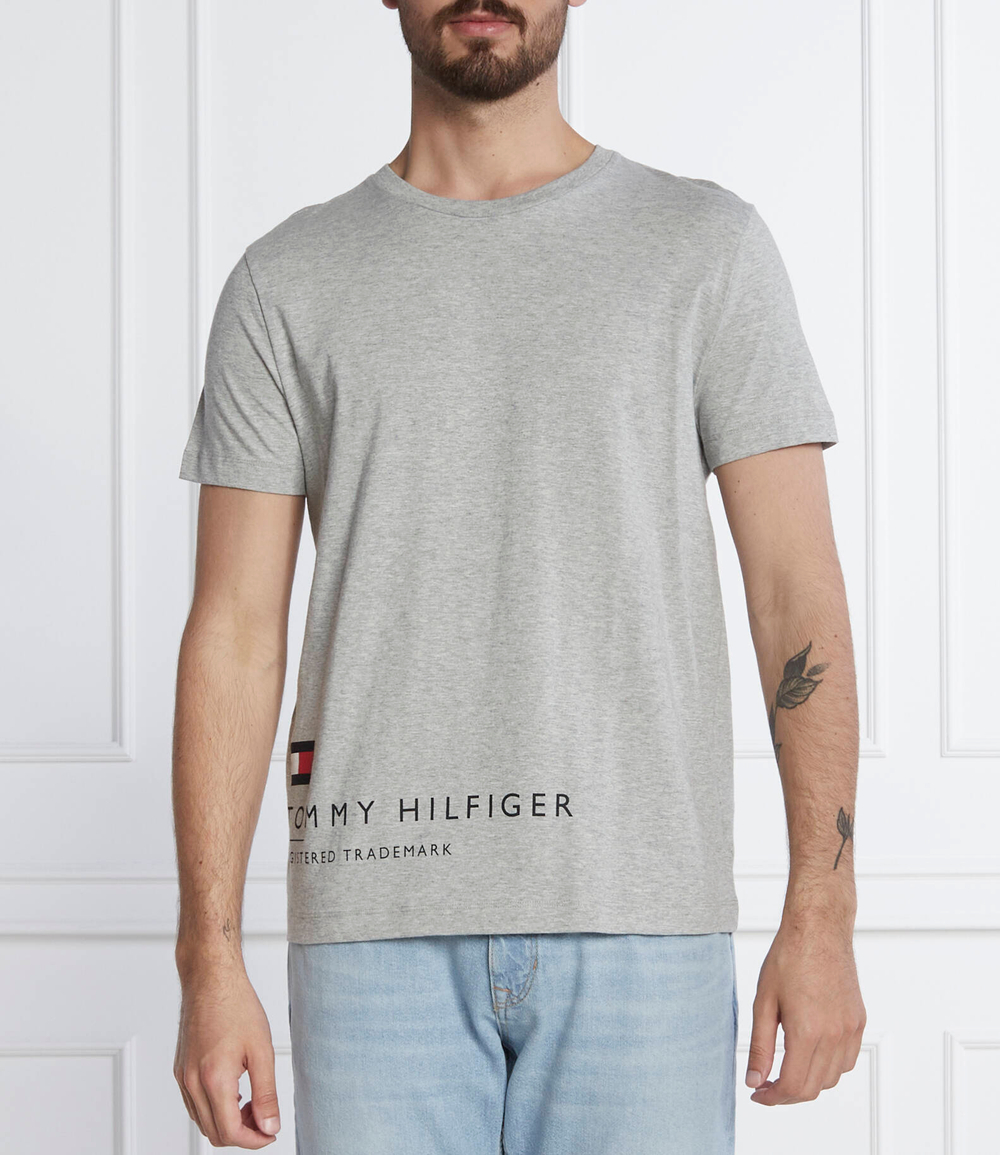 футболка Tommy Hilfiger - серый(MW0MW24965)