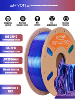 Пластик Eryone HS Quadruple Color Silk PLA Evil Pool (Red & Purple & Blue & Green)