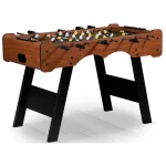 Игровой стол - футбол «Stuttgart» (122x61x81см, коричневый)