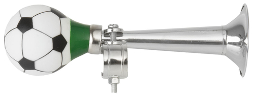 Клаксон велосипедный "футбольный мяч" хромированный