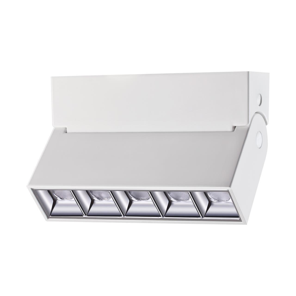 358321 OVER NT19 380 белый Светильник накладной IP33 LED 4000К 13W 110-265V EOS