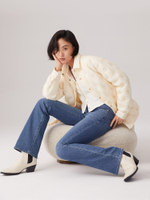 Женские джинсы клеш с завышенной талией Levi's 725 High Rise Bootcut 18759-0229, Утепленные