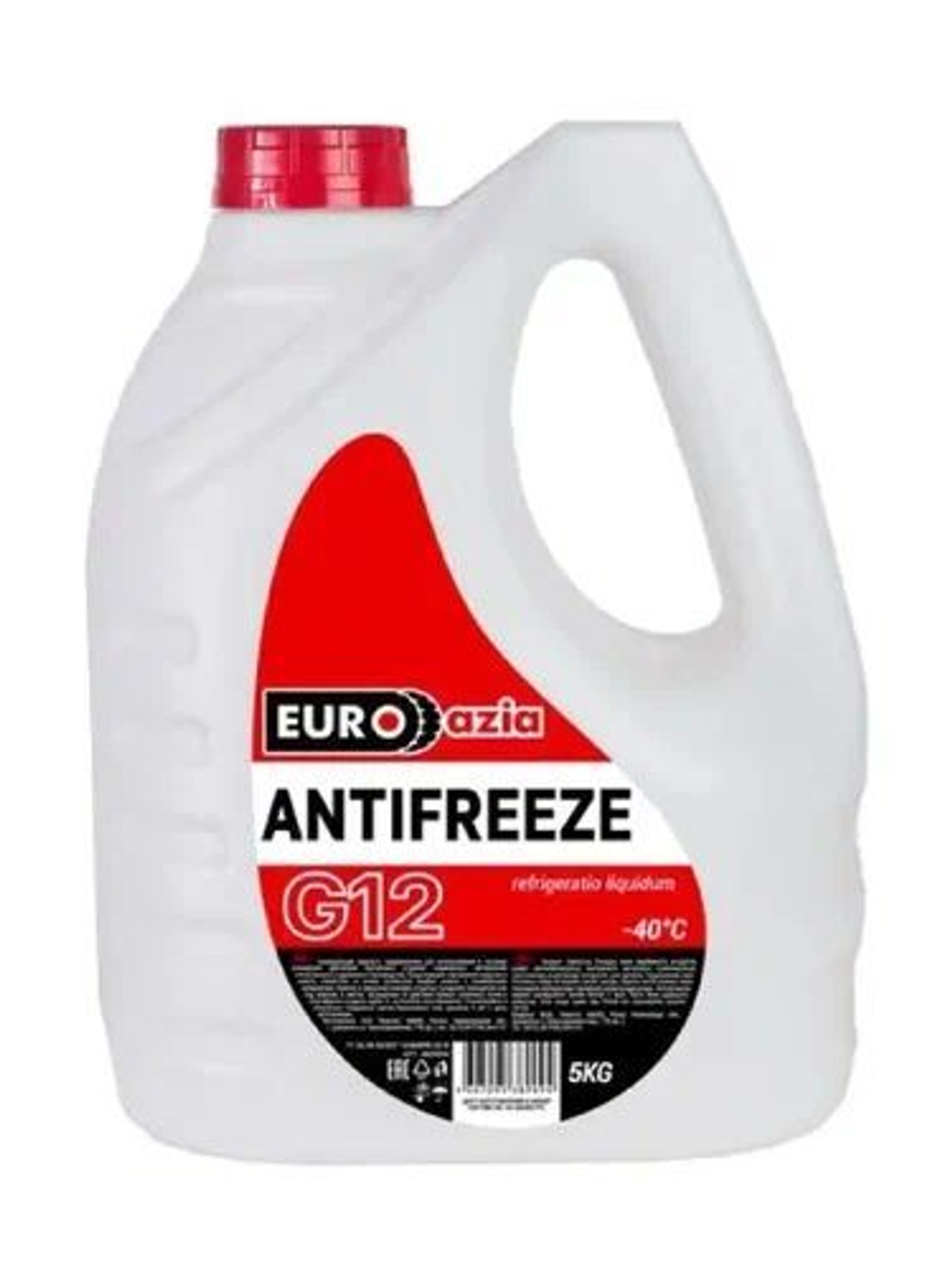 Антифриз ЕВРАЗИЯ ДЗЕРЖИНСК 5кг красный G-12