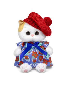 Мягкая игрушка Ли-Ли Baby в платье и ажурном берете 20 см