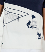 Футболка Tennis Heritage Lacoste - темно-синий(TH0031)