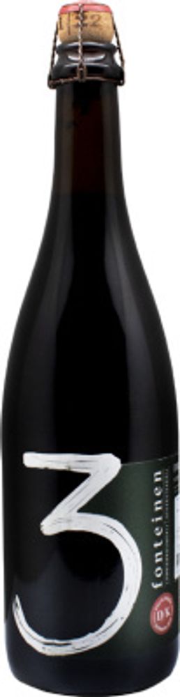 Пиво 3 Фонтейнен Друф Крик Дорнфельде 2022 / 3 Fonteinen Druif Kriek Dornfelder 2022 (Бленд 28) 0.75 - стекло