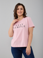 Футболка Фк-103П/пыльнорозовый