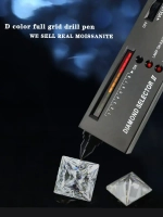 Муассанит принцесса 3.5×3.5мм 0.35сt