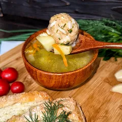 Суп с мясными фрикадельками/350мл