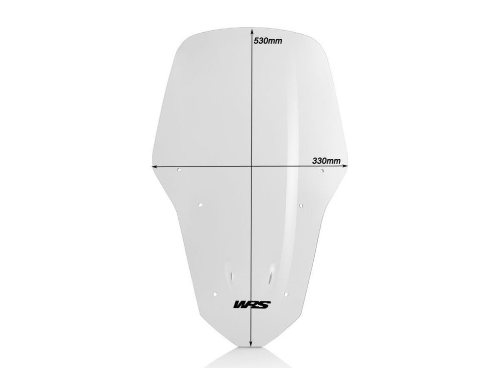 WRS Ветровое стекло Adventure Honda Africa Twin CRF 1000 L прозрачное HO005T