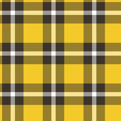 Желтая клетка тартан