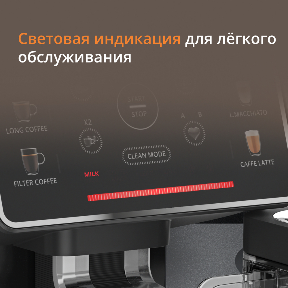 Автоматическая кофемашина KRUPS Sensation Milk EA912B10