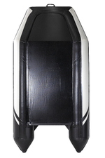 Броня-280 белый-черный (лодка ПВХ под мотор с усилением)