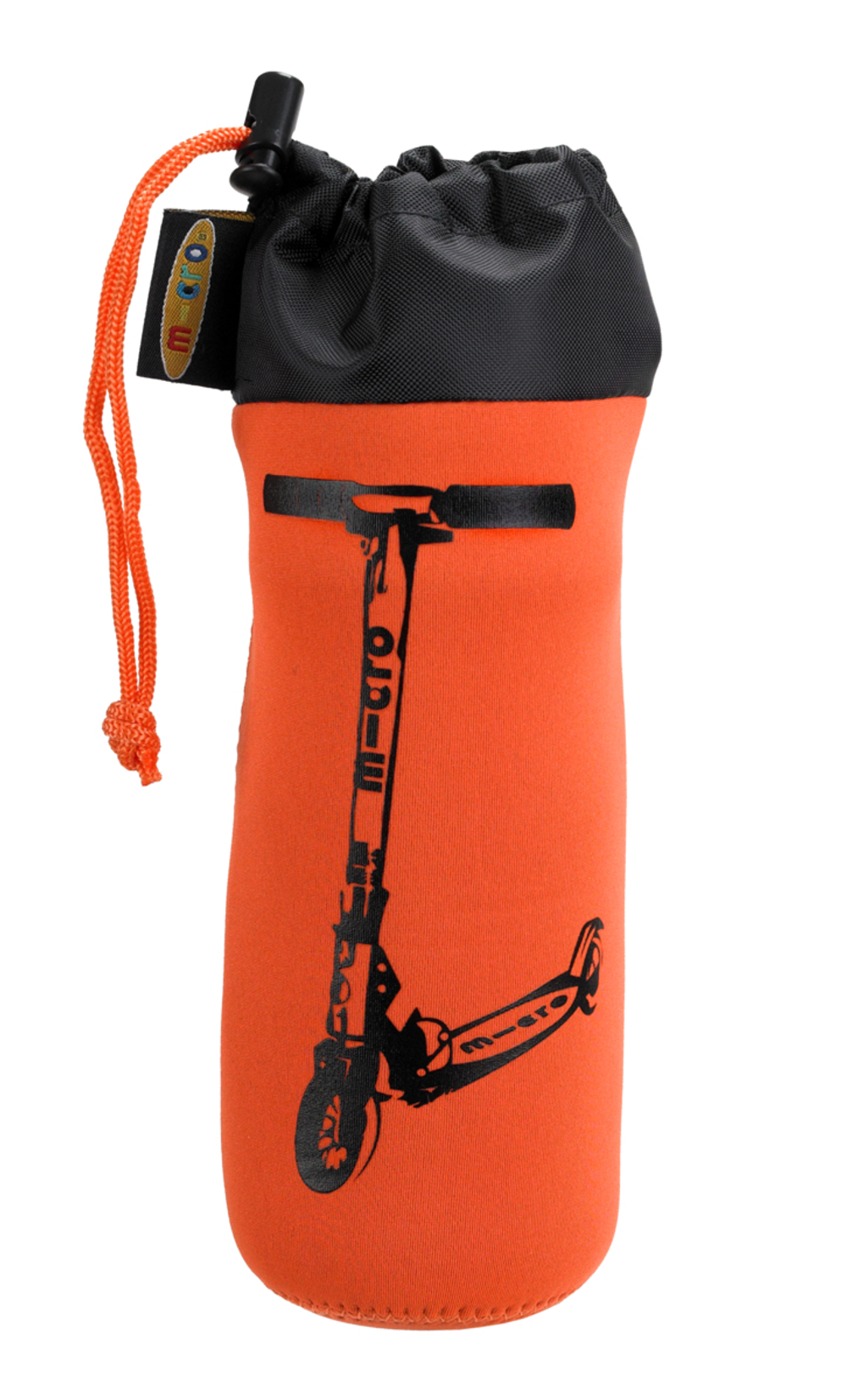 Держатель для бутылок "Самокат" оранжевый (2 колеса)_promo