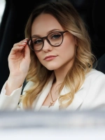 Модная пластиковая оправа для очков зрения