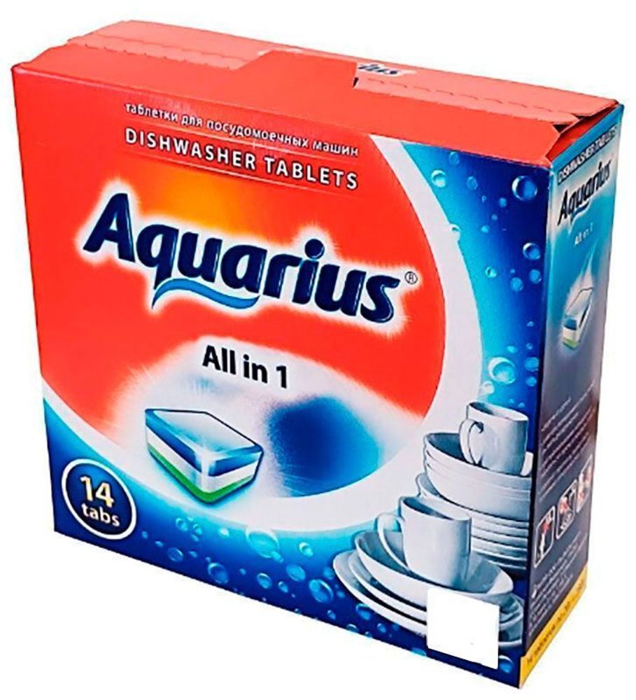 Таблетки Aquarius &#39;&#39;All in 1&#39;&#39; 14 таб.