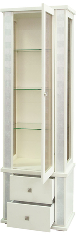 Шкаф с витриной «Тунис» П6.343.0.19 (П343.19-1Ш)