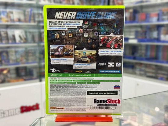 XBOX 360 - The Crew Б/У, игра не работает (Русские субтитры)