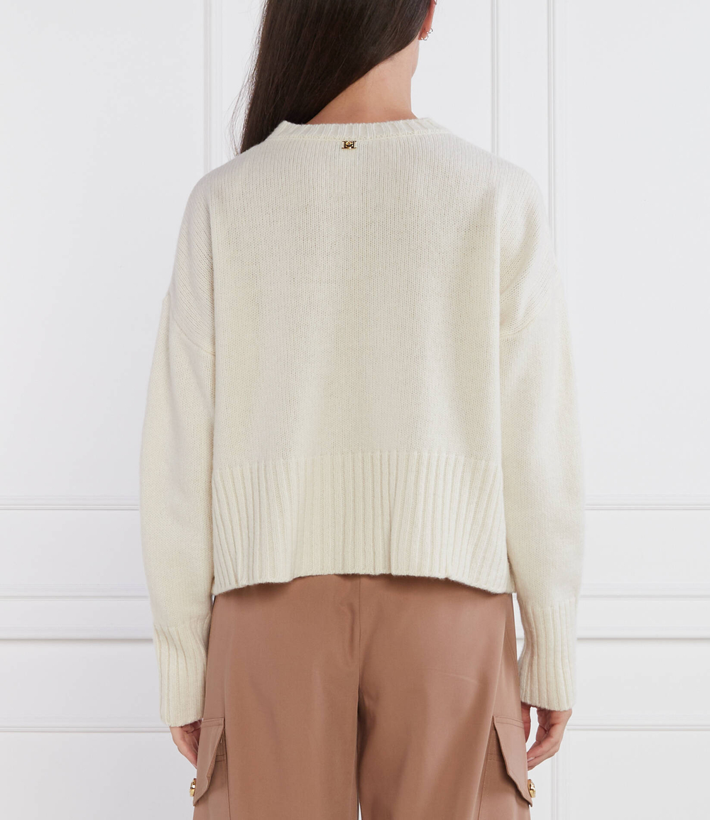 Хлопковый свитер Pinko - экрю(102241 A1CH)