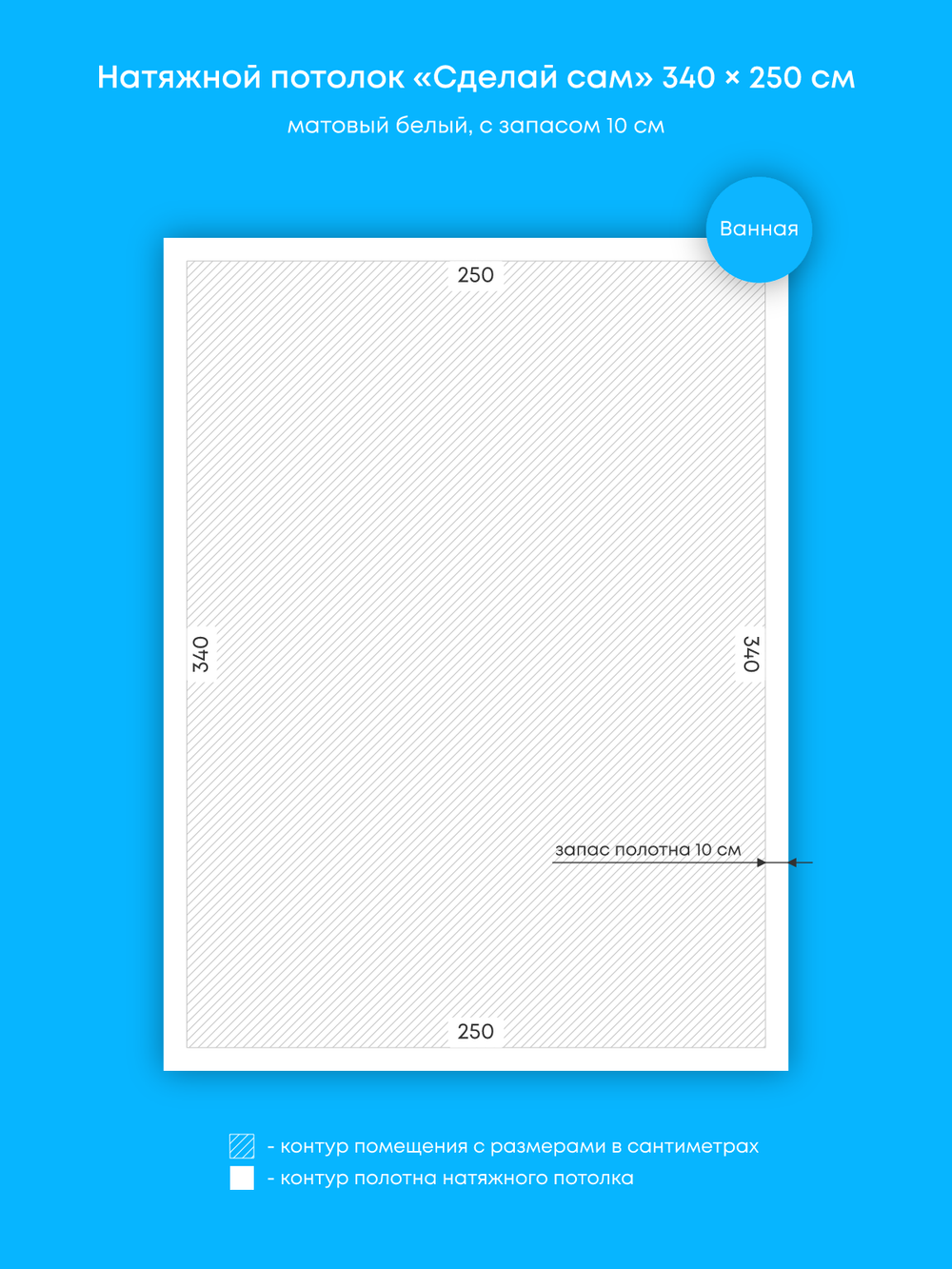 Натяжные потолки: 8.5 м2, 30.8 м2, 10 м2, 25 м2