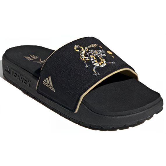 Adidas Terrex Adilette Bold 'Black Gold'