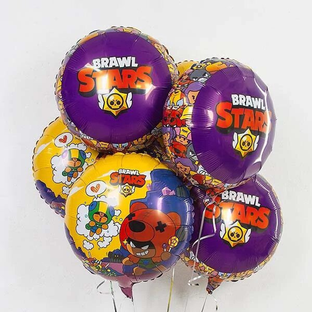 Шар (18''/46 см) Круг, Brawl Stars, Команда бойцов2