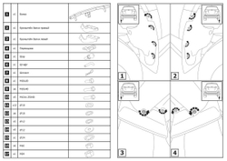 Фаркоп под квадрат Berg для Toyota RAV4 CA40 2012-2019, шар E, 1200/75 кг, F.5711.002