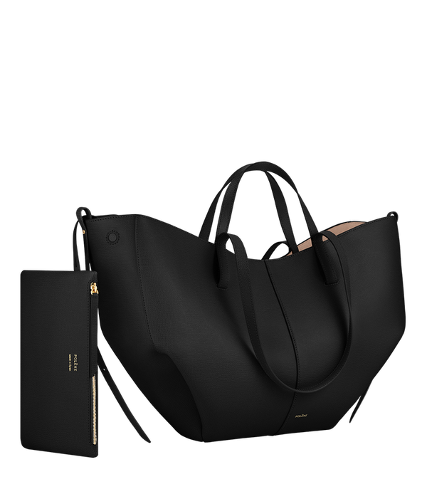 Сумка Polene Cyme EDITION TEXTURED BLACK