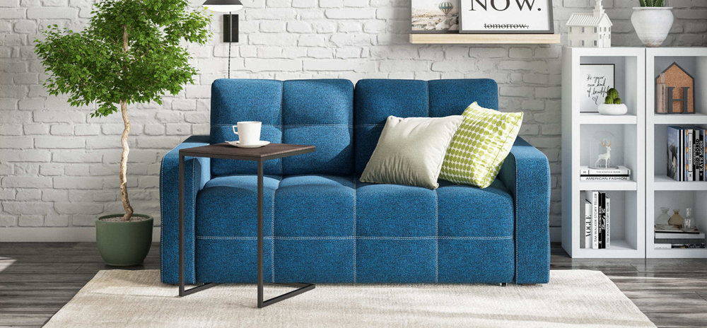 Диван Dandy Compact рогожка Malmo синий