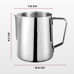 Молочник (питчер) 350 мл, нерж. с делениями, CGPro Steel