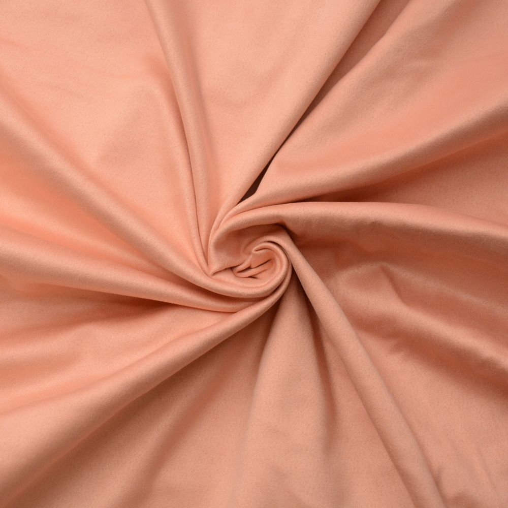 Искусственная замша Premium, двухсторонняя, цвет: персиковый