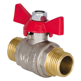 Кран шаровой полнопроходной наружная / наружная, ручка бабочка Altstream ALT-Z 601 1/2*