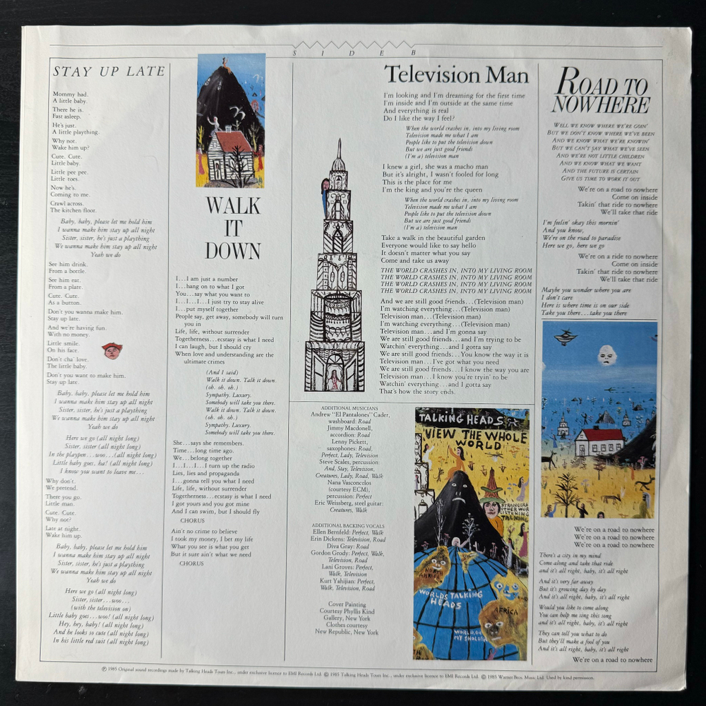 Talking Heads - Little Creatures (Европа 1985г.)