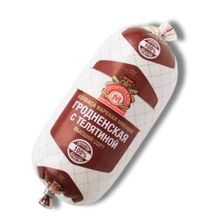 Колбаса вареная &quot;Гродненская с телятиной&quot; 400г. Гродненский МК - купить не дорого с доставкой по Москве