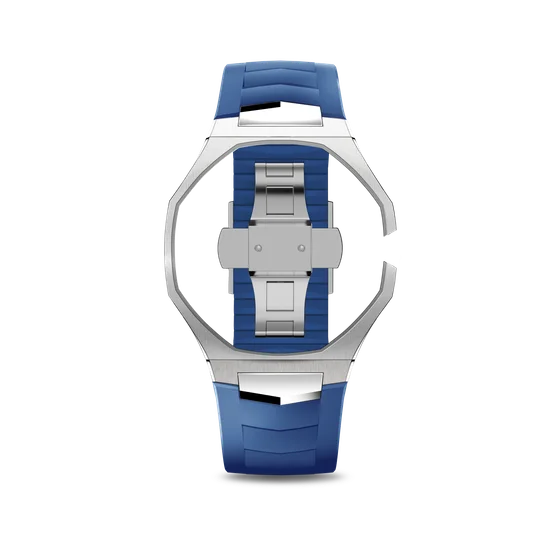 Корпус для часов POP-Swatch x AP - LAN BA из 2 ремешков