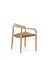 Стул Glynis массив эвкалипта с бежевым сиденьем