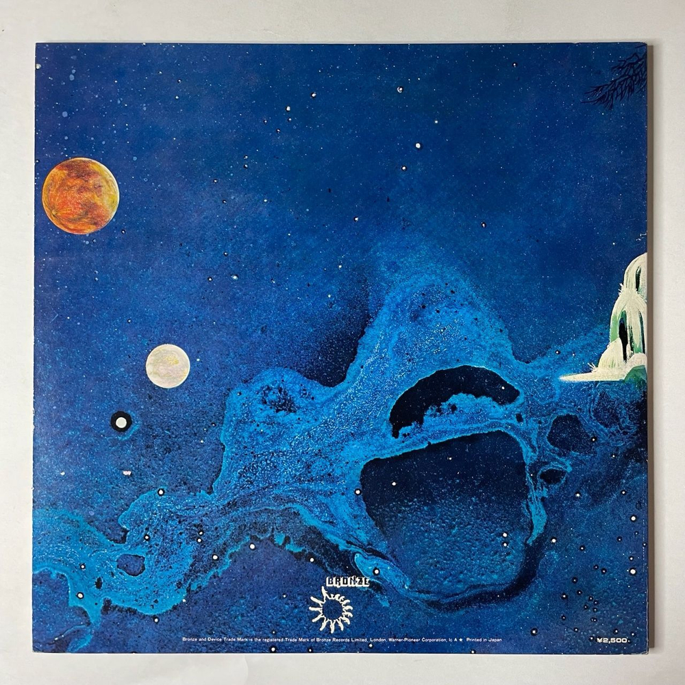 Винтажная виниловая пластинка LP Uriah Heep Demons And Wizards (Japan 1975) (No Obi) Rainbow Demon