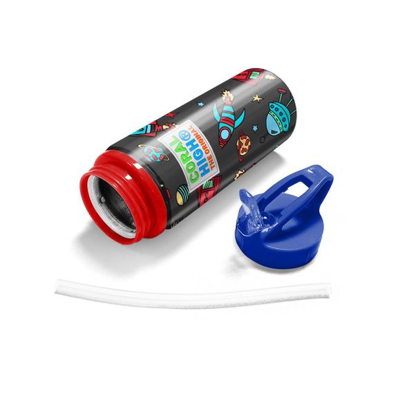 Termos\ термос\ thermos CORAL HIGH PİPETLİ ALÜMİNYUM MATARA (600ML) 22913