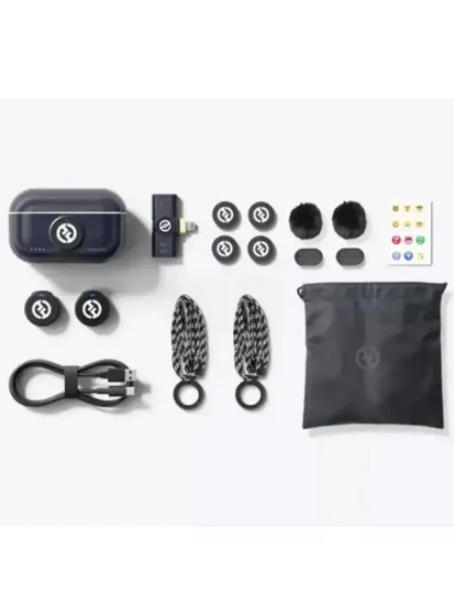 Петличный микрофон Hollyland Lark M2 Lightning, Black (черный)