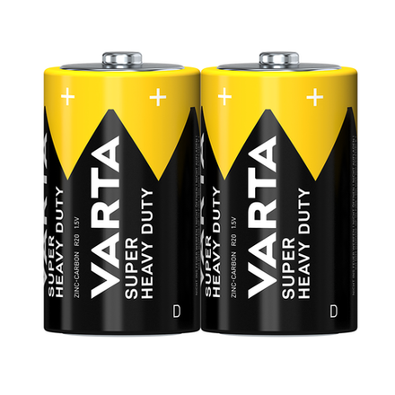 Батарейки VARTA Mono 1.5 V 2 шт