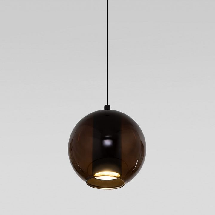 Подвесной светодиодный светильник Eurosvet Cobble 50258/1 LED шоколад