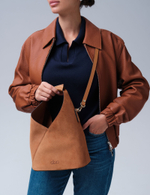 Замшевая сумка Rebecca DBR 31370 вуд