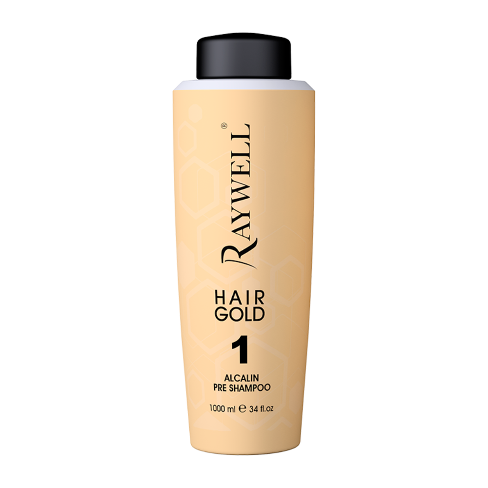 RAYWELL BOTOX HAIRGOLD SHAMPOO - Шампунь для мгновенного восстановления волос - 1000 мл.