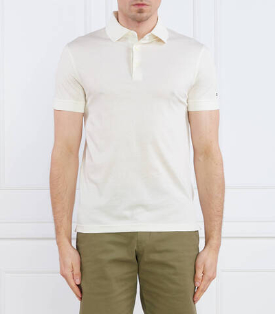 Поло DC ESS MERC JERSEY SLIM ПОЛО Tommy Hilfiger - экрю(MW0MW30758)