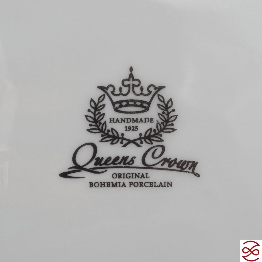 Блюдо квадратное Queen's Crown Aristokrat Охота бежевая 34*29 см